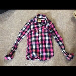 Holister button up top